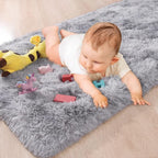 Chicrug Soft Runner Rug for Bedroom Living Room Plush Fluffy Rugs 2x6 | Shag - Image 2