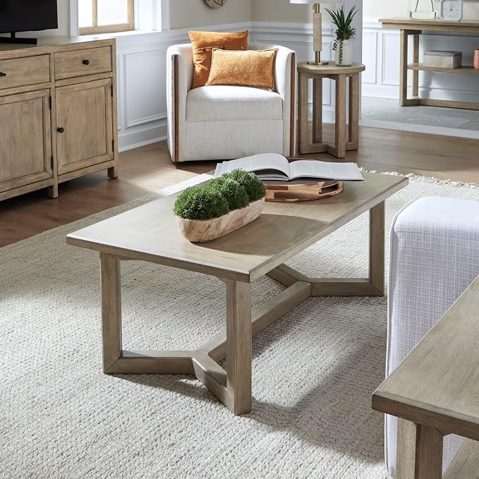 Liberty Furniture Proximity Place Living Room Rectangular Cocktail Table - Image 7