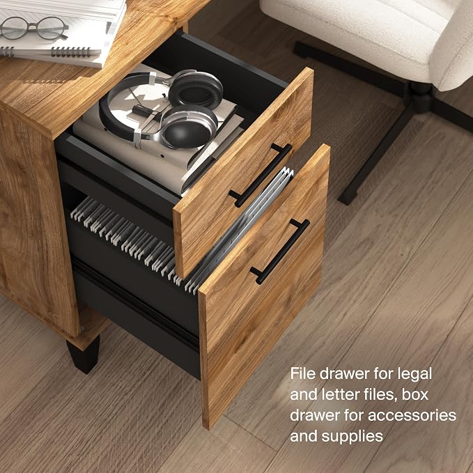 Bush Home 60-Inch L-Shaped Desk - Image 6