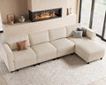 Belffin 5 Seats L Shaped Sectional Couch by Belffin