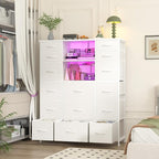 EnHomee 51" H White Dresser - Image 9