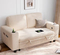 LINSY HOME Loveseat Sofa with Storage by LINSYHOME