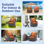 IASEAHK Outdoor Seat Cushion Set, Waterproof & Fade Resistant Patio Chair - Image 7