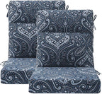 Unimatta Outdoor High Back Chair Cushion Seat Pads, 44 x 21 Inch by Unimatta