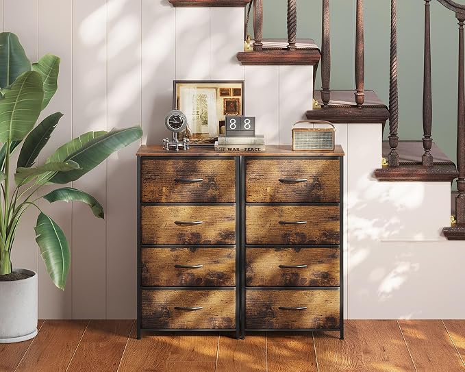 AODK Dresser for Bedroom with 4 Storage Drawers, Small Dressers Chest of - Image 7