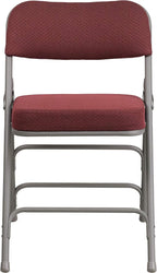 Flash Furniture 4 Pack HERCULES Series Premium Curved Triple Braced & Double - Image 5