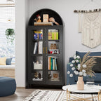 78.74'' H Tall Metal Arched Cabinet by JAORD