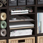 Furinno Cubicle Cube Insert, 3-Shelf Cube Organizer, 3-Tier Shelf Accessory - Image 6
