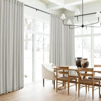 RYB HOME Sheer Curtains 108 inches, Extra Long Floor to Ceiling Curtains | - Image 4