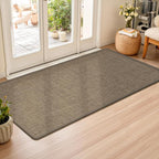 Ultra Thin Indoor Door Mat 24"x47", Non Slip Doormats, Rubber Backing, by LEKEEPGO