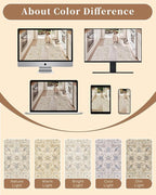 Madane 2-Piece Area Rugs Set, Small Kitchen Runner Non-Slip, Low Pile Floor - Image 9