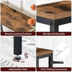 MAHANCRIS 55.1 Skinny Console Table - Image 9