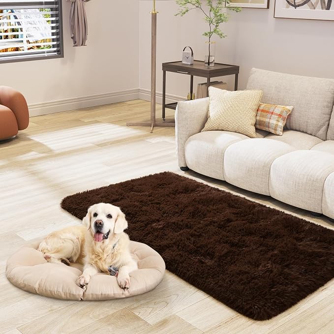 LOCHAS 2x4 Runner Rugs for Hallway, Fluffy Area Rugs for Bedroom - Image 4