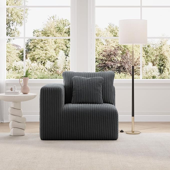 Novilla Modular Sectional Sofa, Modern Cloud Sectional Couch by Novilla