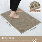BEQHAUSE Kitchen Rugs 20"x32", Non-Slip Kitchen Mats - Image 2