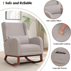 HCHAIRH Rocking Chair Nursery, Nursery Rocking Chairs - Image 8