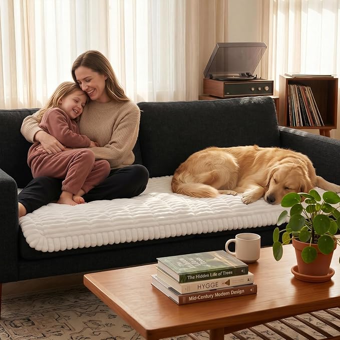 Fixwal Pet and Family Friendly Couch Covers, Washable Non-Slip Dog Mat - Image 8