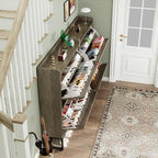 GRUSIGN Shoe Cabinet, Shoe Storage Cabinet - Image 8