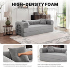 79'' Sleeper Couch Bed, 5 in 1 Convertible Floor Sofa, Folding Modular Couch - Image 4