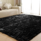 ORINOVA Black Rugs for Living Room 8x10 Area Rugs for Bedroom Shag Washable by ORINOVA