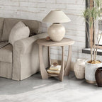 COZAYH Rustic Farmhouse End Table - Image 2