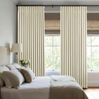 Pinch Pleated Linen Curtains 100% Blackout 108 Inches Long - Image 5