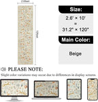 DUKINO 2.6x10 Washable Runner Rug, Non Slip Animal Rug - Image 2