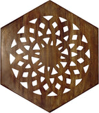 COTTON CRAFT Solid Wood End Table - Image 4