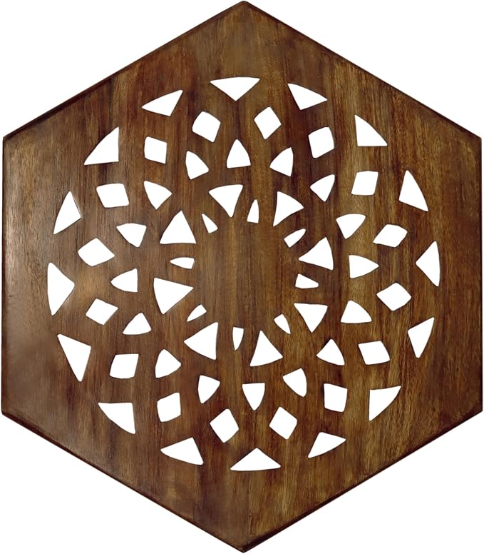 COTTON CRAFT Solid Wood End Table - Image 4