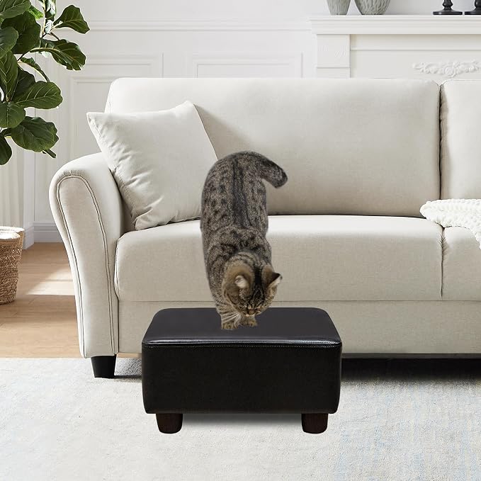 CAROLMADE Small Foot Stool Ottoman Footstool - Image 5