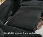 114" Sectional Couches with Pull Out Bed - Image 6