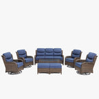 HILLGA Luxury High Back Patio Furniture Set - Image 8