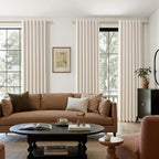 Extra Long 100% Blackout Linen Curtains - Image 9