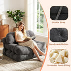 Folding Sofa Bed, Convertible Sleeper Chair - Image 5