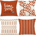 YCOLL Fall Pillow Covers 18x18 Set of 4, Modern Sofa Throw Pillow Cover by PillowCoversExpert