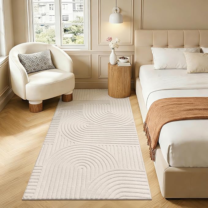 Pauwer 3x6 Area Rugs for Living Room, Modern Non Slip Washable Rug, Soft Fluffy - Image 8