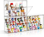 Clear Acrylic Display Case for Collectibles 4 Layer Hobby Figure Display Case by MSHOMELYDIRECT