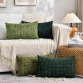 Fancy Homi 4 Packs Decorative Throw Pillow Covers by Fancy+Homi