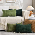 Fancy Homi 4 Packs Decorative Throw Pillow Covers - Image 6