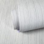 Beige Grey Grasscloth Wallpaper Peel and Stick 15.74" X 472.44" Removable by MANONIRIA