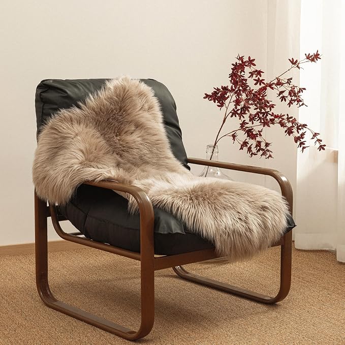 Ashler Faux Fur Rug, 2 x 3 Ft, Machine Washable | Fluffy Shaggy Rug, Ultra Soft - Image 2