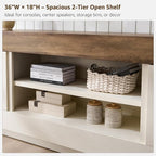 OKD Modern 70" TV Stand, Entertainment Center - Image 5