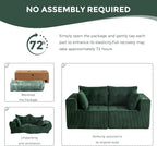 MAXYOYO Modular Sectional Sofa Couch, Loveseat Boneless Cloud Couch - Image 6