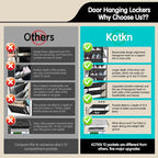 Kotkn 10 Tier Hanging Shoe Rack - Image 4