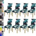 BIETYONE Stretch Dining Chair Covers Set of 8, Soft Removable Washable Kitchen by BIETYONE