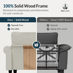 HERA'S HOUSE 3 Pieces Modular Sectional Sofa Sets, Oversized Couch Set - Image 7