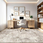 LOONGRUG 10x12 Area Rug Washable Large Neutral Modern Living Room Rug | - Image 8