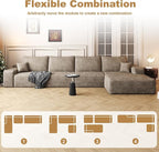 136" Sectional Couches for Living Room Cloud Couch Sofa - Image 6