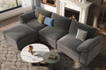EASE MOOSE Oversized Sectional Modular Sofa, Large L Shape Sectional Couch Wide by EASEMOOSE