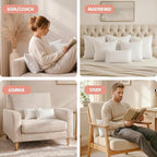 Utopia Bedding 12x20 Pillow Inserts, 2 Pack | 100% Virgin Filling, Indoor - Image 5